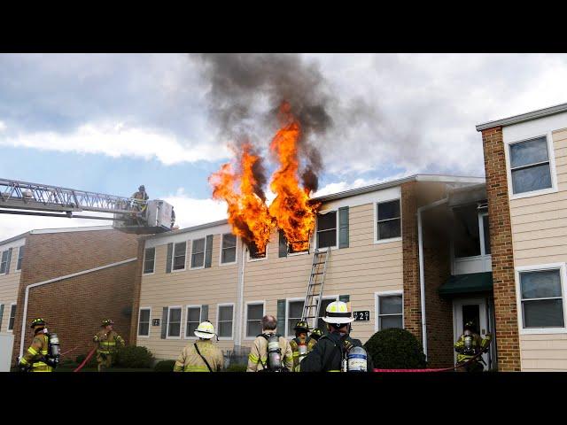 Pre Arrival Working Structure Fire Point Pleasant Beach, NJ 4/18/21