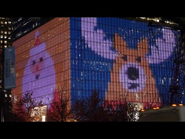 One World Trade Center at Night - Christmas Theme