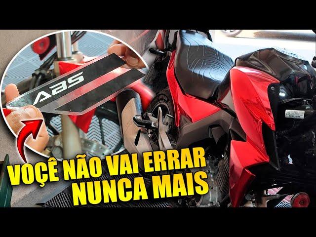 COMO FAZER ADESIVOS NA MEDIDA CORRETA PARA QUALQUER MOTO