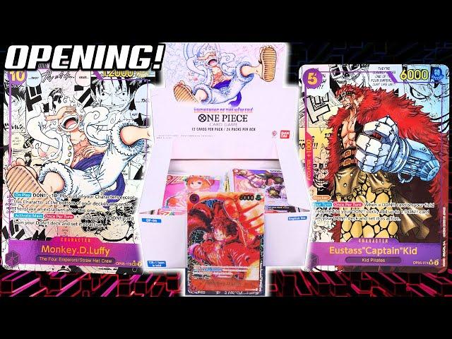 MY BROKEN ONE PIECE SET 5 BOOSTER BOX OPENING! (Awakening of A New Era)