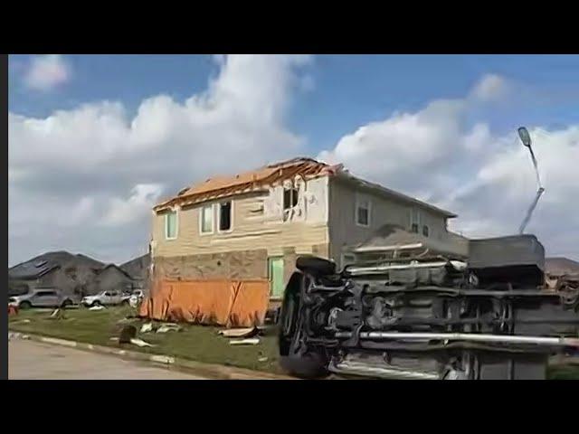 Storms leave trail of destruction north of Katy area