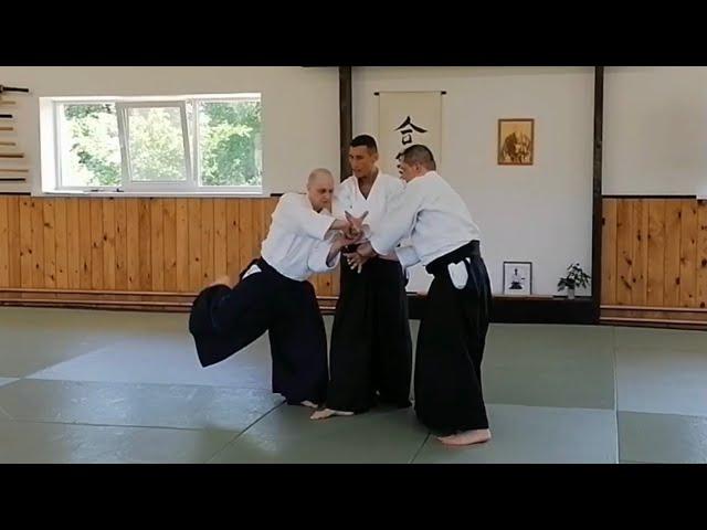 Aikido: Futari dori by Daniele MONTENEGRO sensei - Velikie Luki 2023