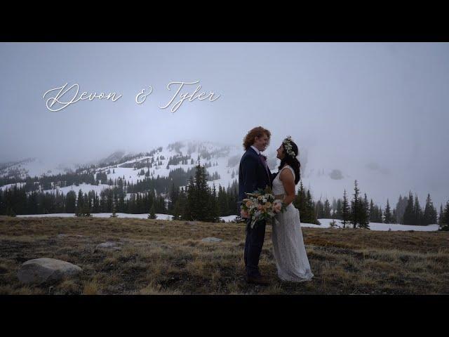 Devon & Tyler | Wyoming Elopement