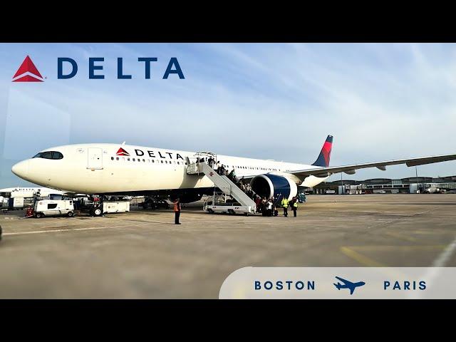 [TRIP REPORT] Delta Air Lines A330-900neo (Main Cabin) Boston to Paris