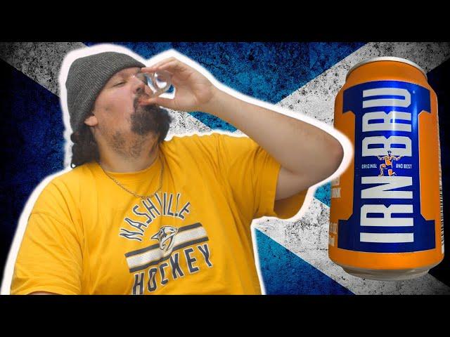 Southern Americans TRY Irn Bru and other Scottish Snacks