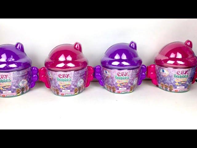 Cry Babies Magic Tears Fantasy Series Bottle House Baby Doll Surprise Toys Opening & Review