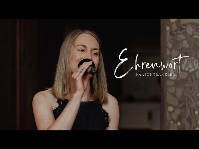 Ehrenwort - Fäaschtbänkler Acoustic Cover (Alina | Die Sängerin)
