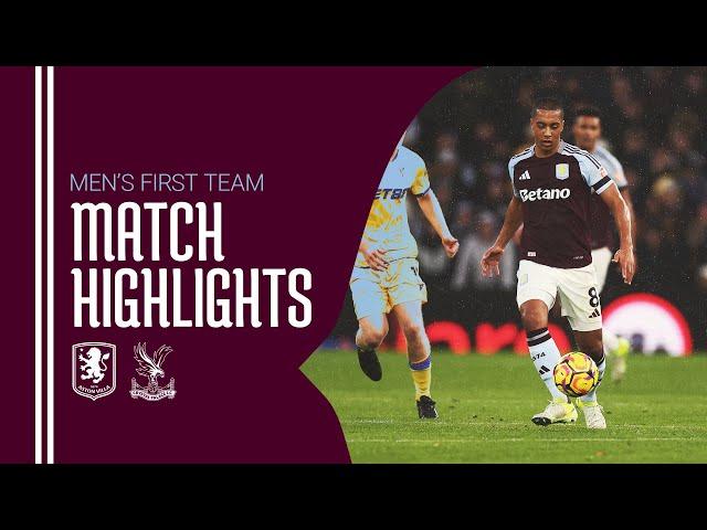 HIGHLIGHTS | Aston Villa 2-2 Crystal Palace