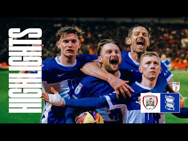 HIGHLIGHTS | Barnsley 1-2 Birmingham City | Stansfield STUNNER helps seal the points 