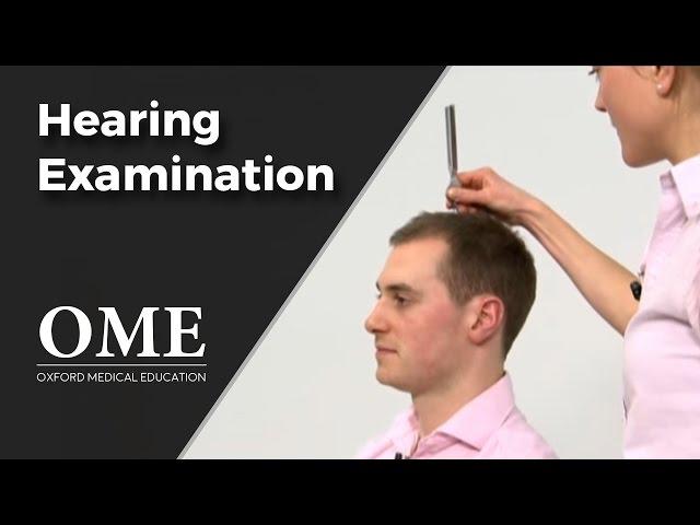 Hearing Test (Rinne and Weber Examinations) - ENT