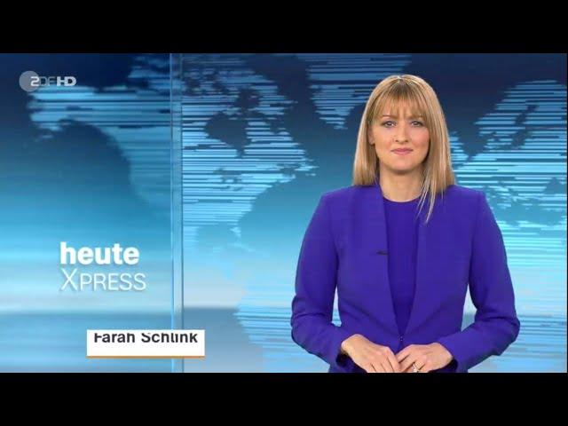 Farah Schlink - ZDF heuteXpress Nachrichten - 08-12-2023