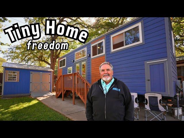 He downsized into a Tiny House & has more free time than ever before!