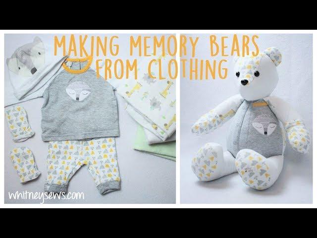 How to Make a Memory Bear from Clothing