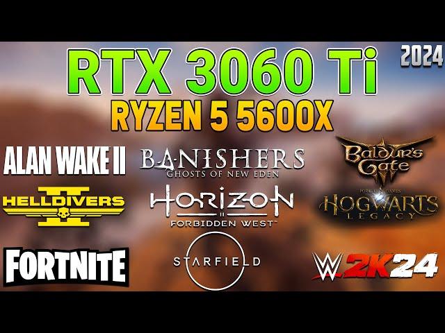 RTX 3060 Ti + Ryzen 5 5600X : 25 Game Tested - RTX 3060 Ti 1440p Gaming in 2024