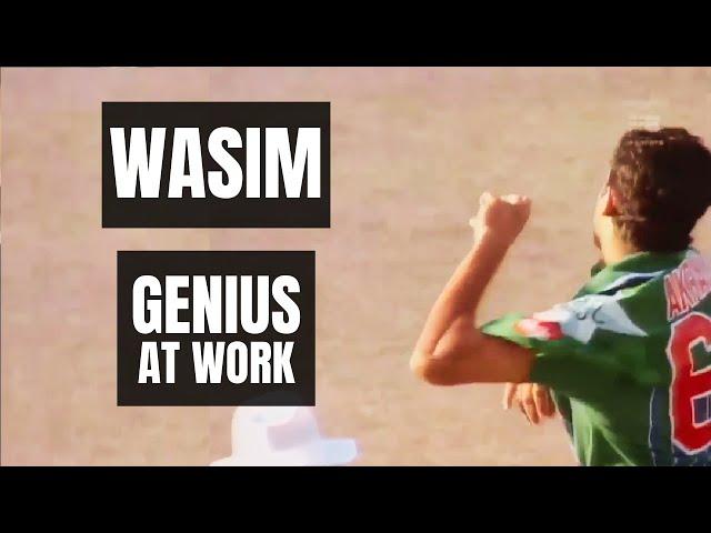 Wasim Akram's Best Bowling Spells | Match Winning Best Swing Bowling | Pakistan vs West Indies