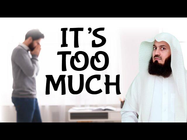 How To Overcome This Hardship - Mufti Menk