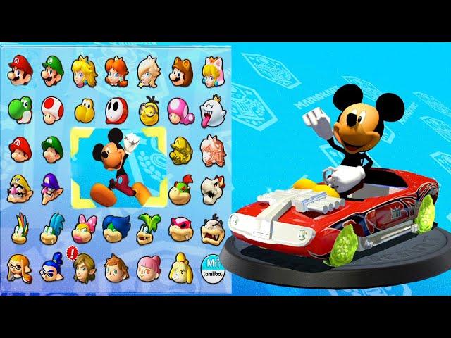 Mario Kart 8 Deluxe- Mickey Mouse | Leaf Cup Lightning cup | The Peak Racing Game on Nintendo Switch