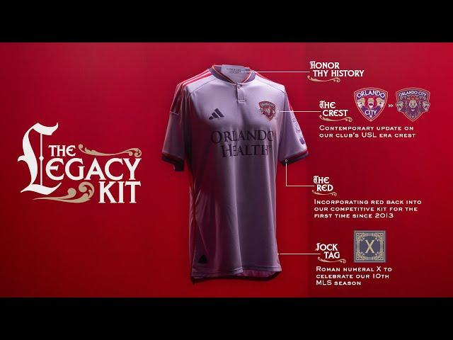 The Legacy Kit, presented by Orlando Health | Orlando City SC