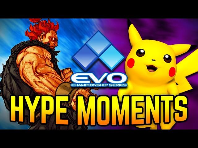 Hype Fighting Game Moments of EVO (1996 - 2023)