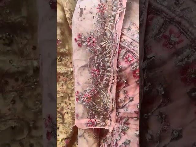 BRIDAL SHARARA | EMBROIDERY WORK |S.M COLLECTION's#bridal #bridalcollection #bridalsharara #suits