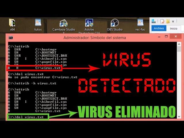 Como Eliminar Virus de Tu PC con CMD | RESUELTO |