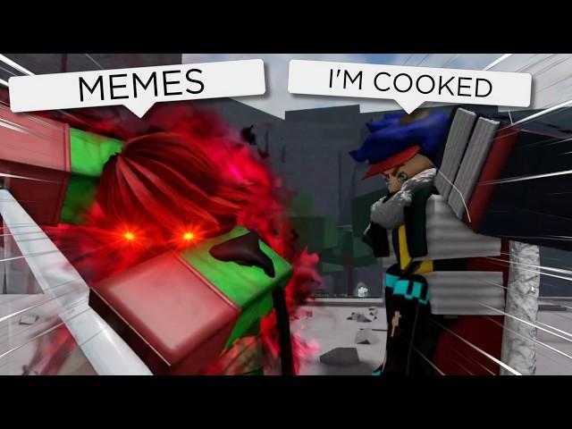 ROBLOX Strongest Battlegrounds Funny Moments (MEMES)