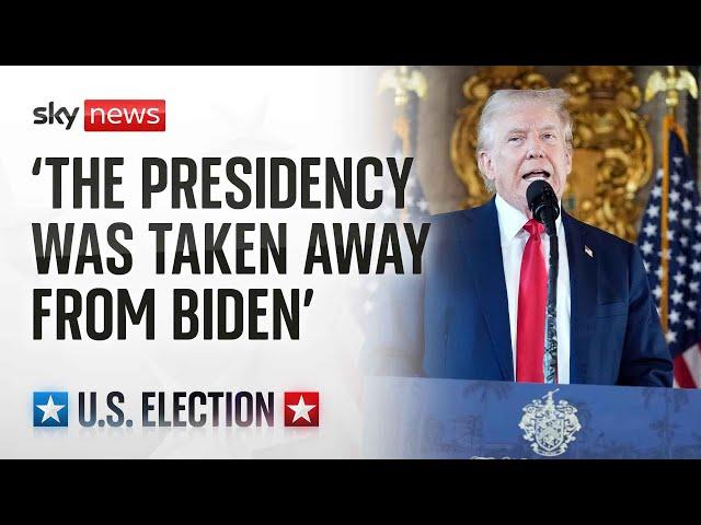 Former US president Donald Trump holds news conference at Mar-a-Lago | Watch in full