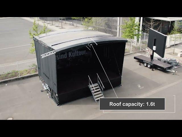 smartStage51 - Mobile Trailerstage made by Kultour