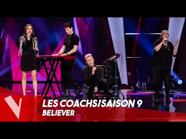 Imagine Dragons - 'Believer' ● Les coachs de la saison 9 | Lives | The Voice Belgique Saison 9