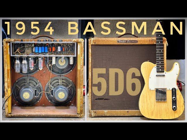 Original 1954 Fender Bassman - Defies the laws of physics