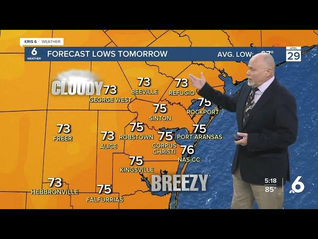 Bill Alexander Wx KRIS6@5 pm 04/28/24