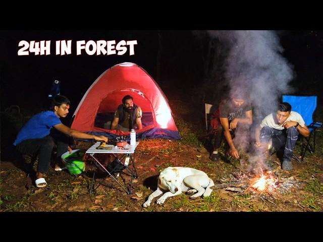 24hr In Deep Forest Camping | കൊടും കാട്ടിൽ ക്യാമ്പിങ്ങിന് പോയപ്പോൾ | M4 Tech |