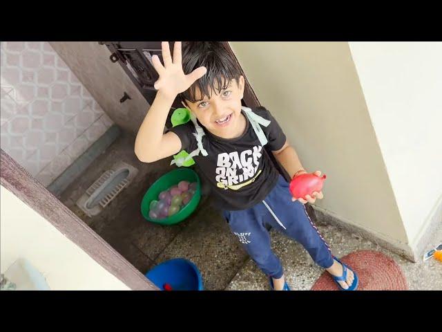 Water Ballon Fight  | Sayansh. Vs Vishal | Yaatri