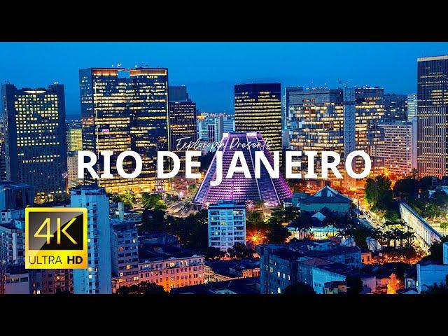 Rio de Janeiro, Brazil  in 4K 60FPS ULTRA HD Video by Drone