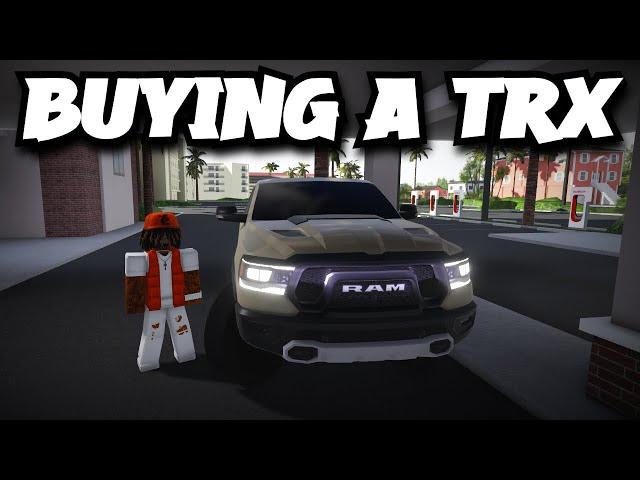 I bought the FASTEST TRX in Southwest Florida... | Roblox