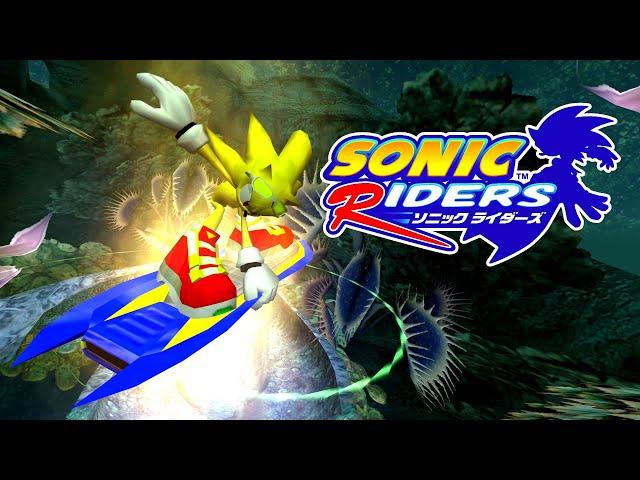 Sonic Riders - White Cave - Super Sonic 4K HD Widescreen 60 fps
