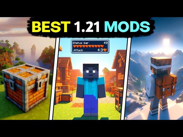 Top 5 Useful Mods For Mcpe (1.21+) || Best Survival Mods For Minecraft pocket edition 