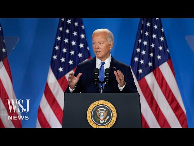 Biden Refers to Vice President Harris as ‘Vice President Trump’ | WSJ News