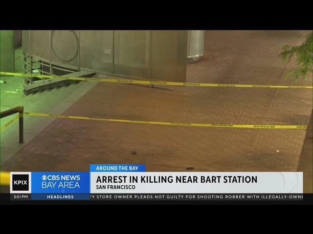 18-year-old arrested in fatal shooting outside SF Powell Street BART station