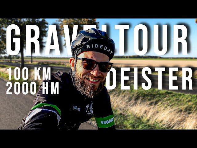 Graveltour Deister - WARUM ich gescheitert bin! (100 km 2000 HM) | Canyon Grizl | Vegandy