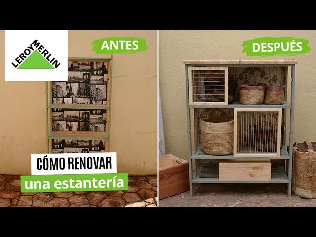 Cómo reciclar una estantería con @InventandoBaldosasAmarillas | LEROY MERLIN