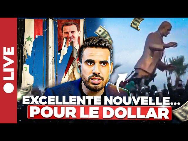 Effondrement Syrien: un coup brutal à l'influence Russe ? | Idriss Aberkane en direct