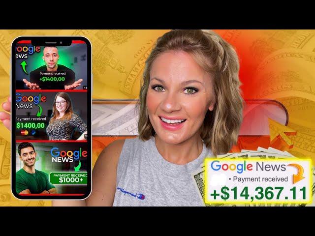 I TRIED earning $1,400/Day Using Google News For Free