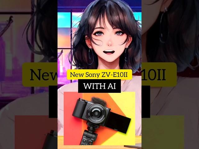 New Vlogging Camera With AI  #ai #vloggingcamera #sonyzve10 #cameratech #cameracomparison