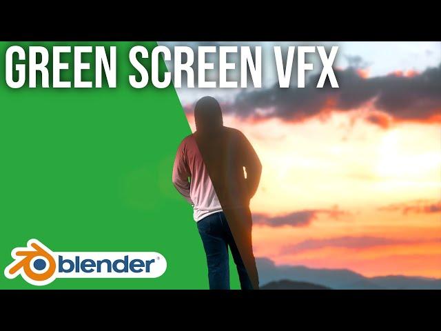 Learn Green Screen VFX in Blender in UNDER 7 MINUTES