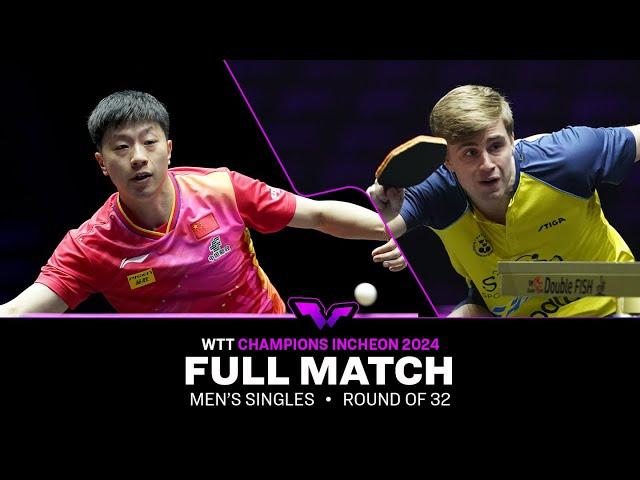 FULL MATCH | Ma Long vs Truls Moregard | MS R32 | #WTTIncheon 2024