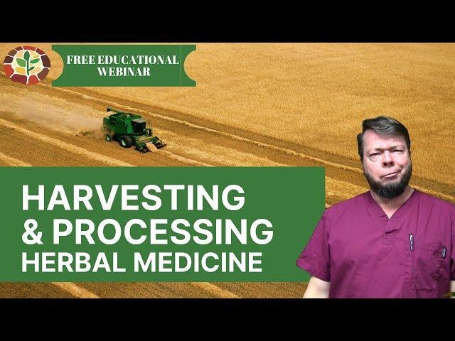 Harvesting & Processing Herbs with Doc Jones - Educational Livestream