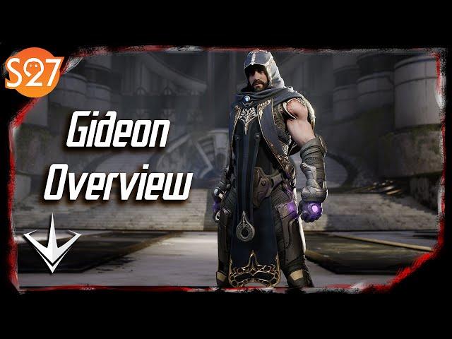 Gideon Gameplay Overview - Skabbard Plays Paragon