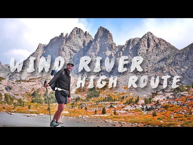 Hiking 80 miles Alone on the Wind River High Route