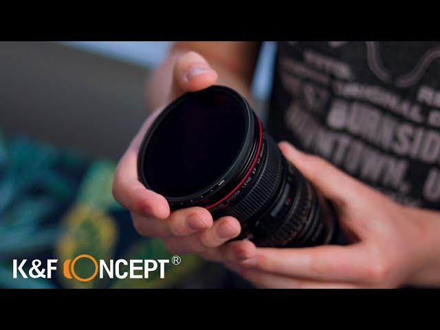 K&F Concept ND2-ND400 Variable ND Filter Outdoor Test and Review